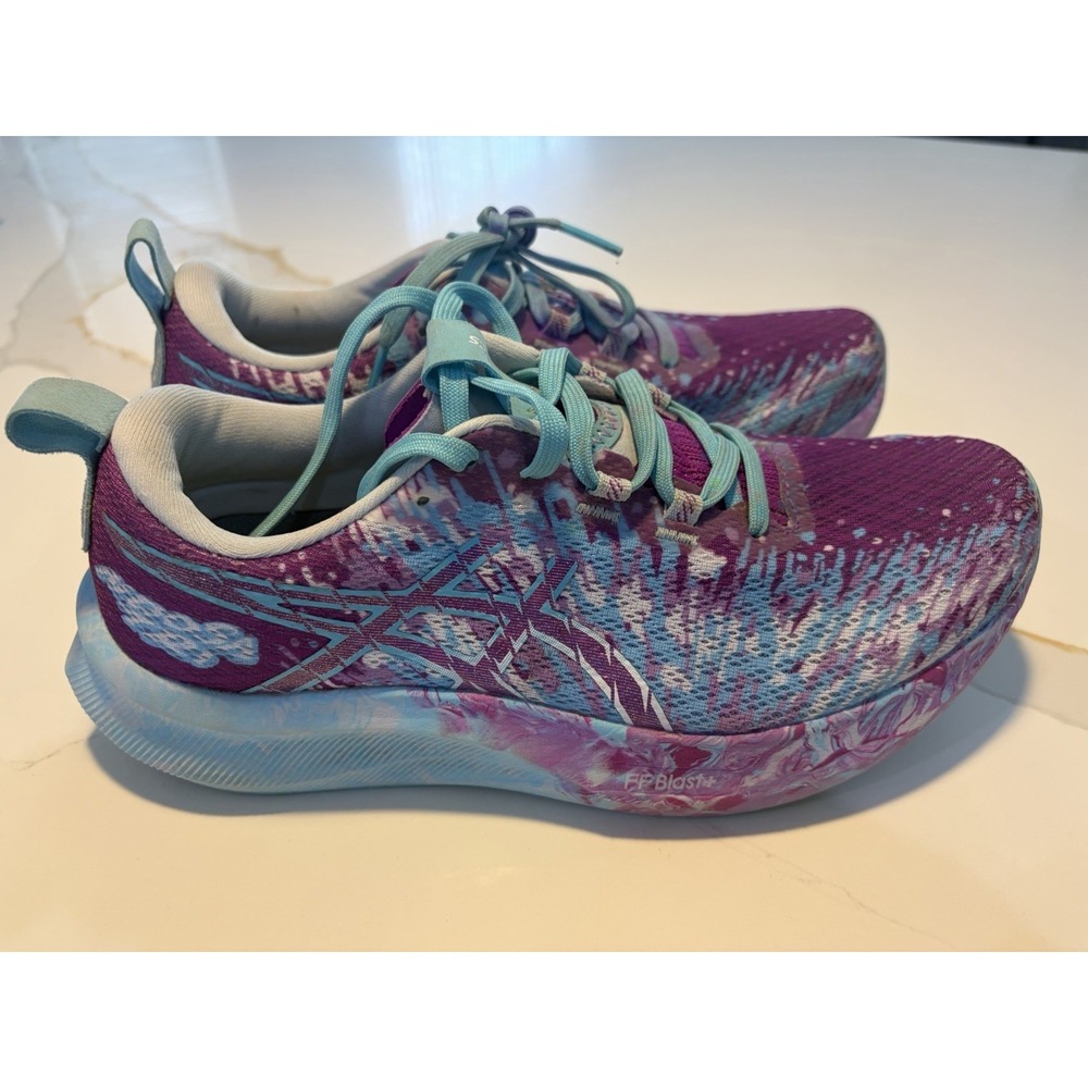 ASICS Noosa Tri 16 Women's Size 8 Running Shoes Bold Magenta Turquoise - Picture 2 of 10